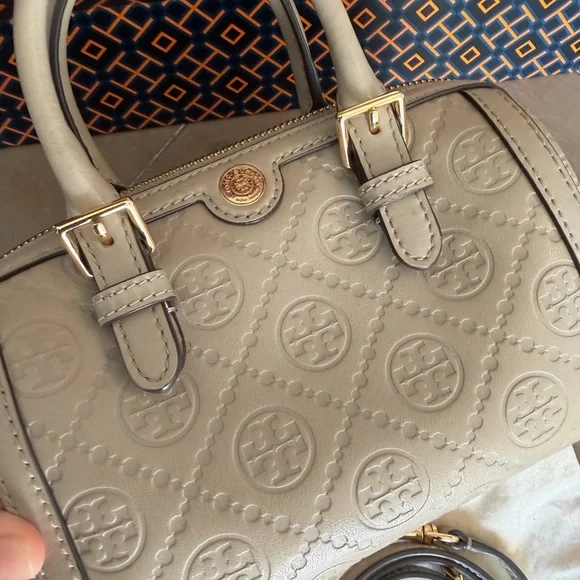 Tory Burch Light Gray Mini Bag cross body - Picture 7 of 11